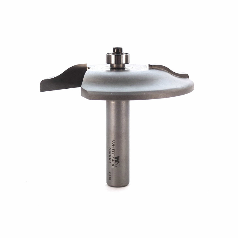 5900C 2-Wing Large Raised Panel Router Bit 3-1/4" D, Ogee Cove